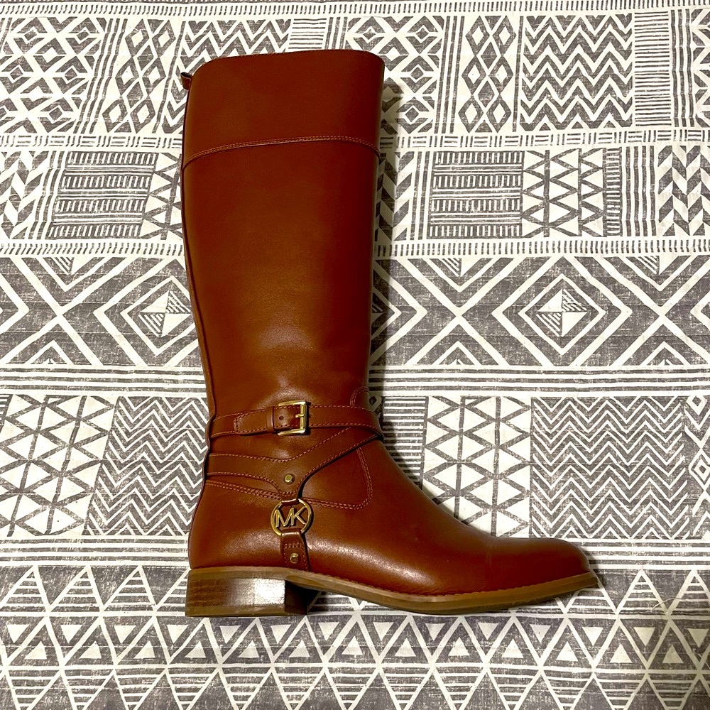 Michael Kors Brown Riding Boots - Size 7.5